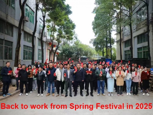 Good luck with your work throughout the new year of 2025