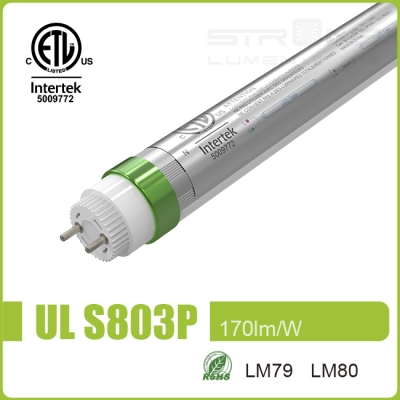 S803P ETL T8 170Lm/w Tube Light